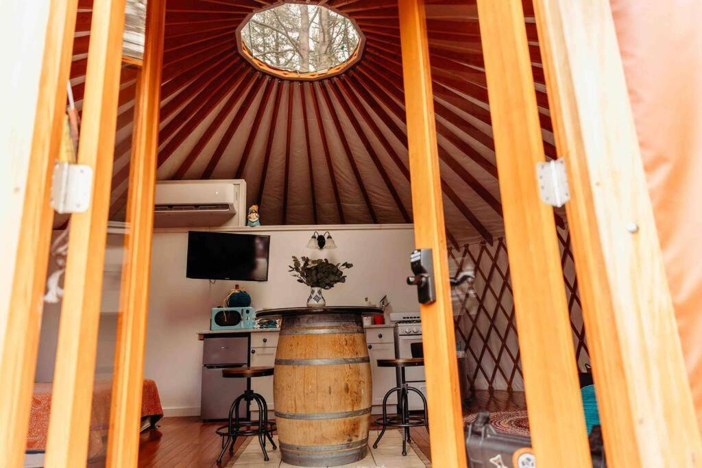 彭扬Heated & Ac Yurt别墅 外观 照片